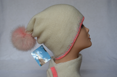 модная итальянская шапка и шарф визио фото