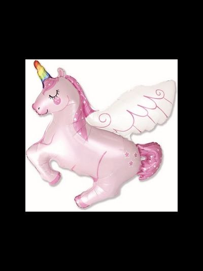 Единорог розовый