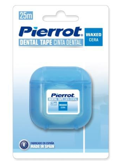 Межзубный флосс Dental Tape Waxed, вощеный, Pierrot, 25 м.