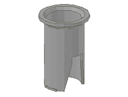 ! Б/У - Technic, Steering Wheel Hub Large, Light Gray (2999) - Б/У