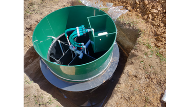 Септик внутри