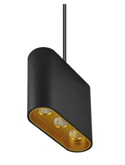 Люстра 8004/3P-BK-GD ELOI Lumien Hall