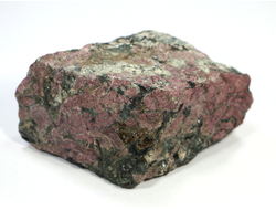 Эвдиалит, Эгирин в породе, Россия, Кольский п-ов, Хибины (97*70*44 мм, 326 г) №19693