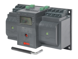 Рубильник реверсивный автоматизированный моноблочный (Блок автоматического ввода резерва АВР) CM-63/4P/Automated transfer switch, 032942