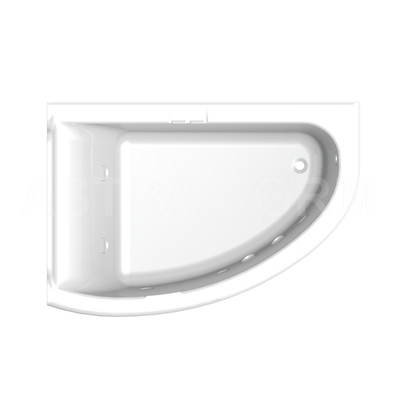 Astra-Form ванна Анастасия левосторонняя 182/125 см белая