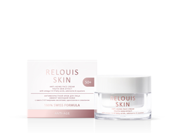 Антивозрастной крем для лица эффект молодой кожи с омега -3 -6 -9 жирными кислотами, аденозином и скваланом.