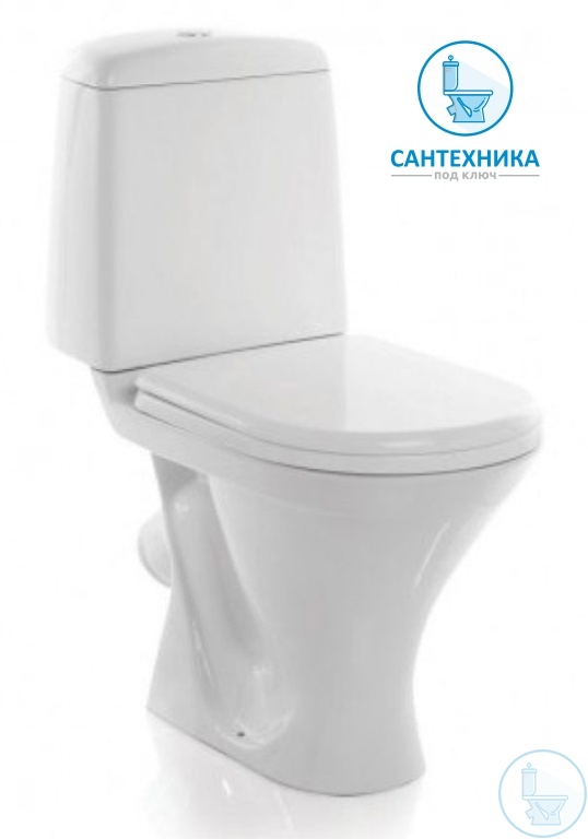 Унитаз SANITA Аттика Самара косой выпуск с доставкой, демонтажем и ...
