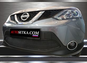 Premium защита радиатора для Nissan Qashqai (2014-2018)