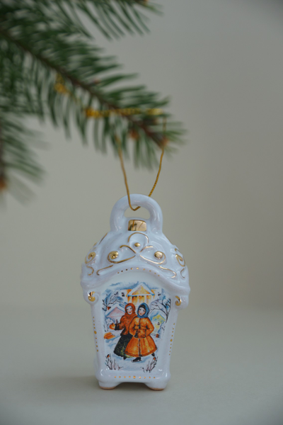 Фонарик классический рельефный малый "Парочка"