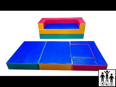 Детская игровая мебель Малыш цветной DNN