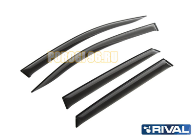 Дефлектор окон для Renault Kaptur 2016-