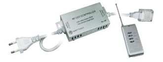 Контроллер для светодиодной ленты RGB 220V IP67 с пультом