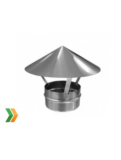 Дымник #D65 мм (толщина стенок 0.4 мм)