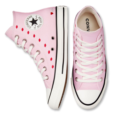Soft pink shop converse