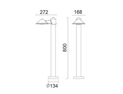Ландшафтный светильники серии CONA