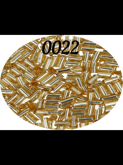 Рубка (стеклярус) TOHO BUGLE 3 мм, 5гр цвет № 0022