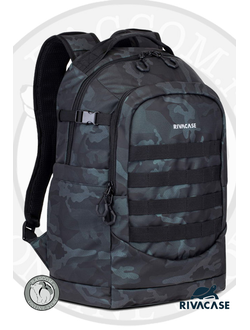 Rivacase 7631 28L Navy Camo в магазине Bagcom