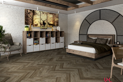 Кварцвиниловая плитка Damy Floor London LVT Оксфорд / Oxford 200410EL-12-LVT