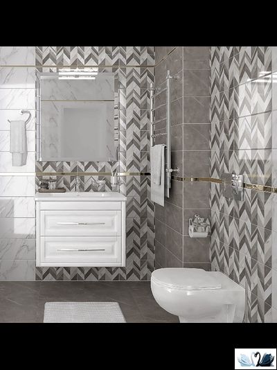 Плитка настенная Laparet Venus белая 08-00-00-2680 20х40 см глянец