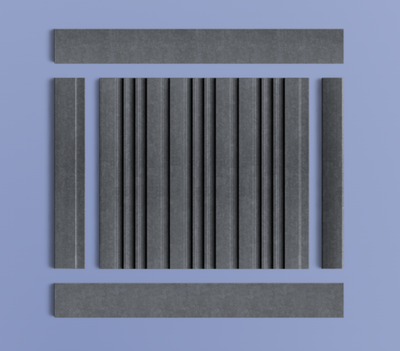 Декоративная панель HIWOOD LV121 S381A