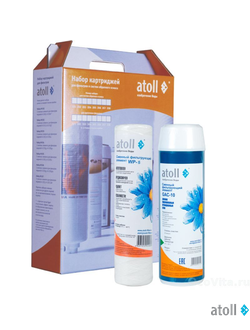 Набор картриджей atoll №208 STDA (префильтры для A-3800)
