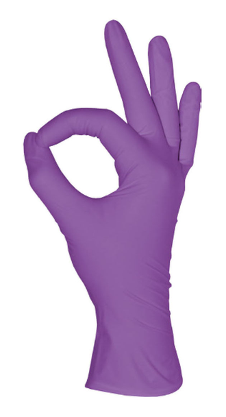 Нитриловые перчатки (Пурпурные), Размер - S
