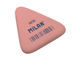 Ластик каучуковый Milan 4836, треугольный, розовый