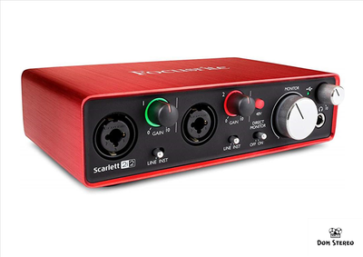 FOCUSRITE SCARLETT 2I2 STUDIO 2ND GEN Комплект для Домашней студии