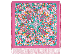 Павловопосадский платок Соловьиная роща 1994-3