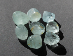 Топаз голубой галтовка в ассортименте, Нигерия (12-17 мм, 3-4 г) №35030