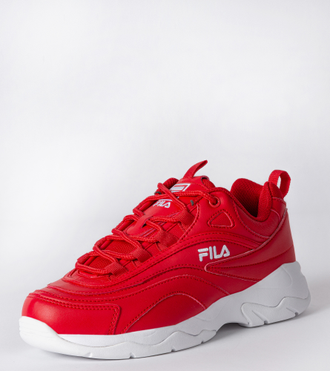 Кроссовки FILA RAY Красные женские (36-41)