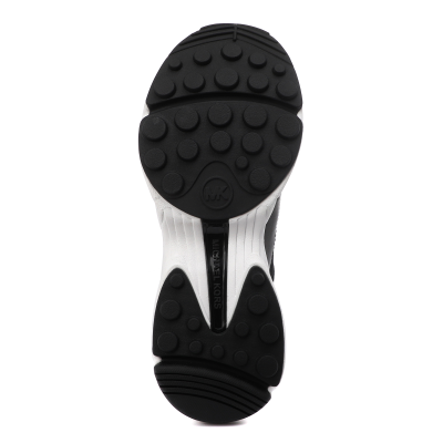 Женские кроссовки Майкл Корс с логотипом черные