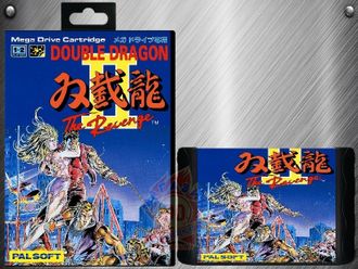 Double Dragon 2, Игра для Сега (Sega Game) MD-JP