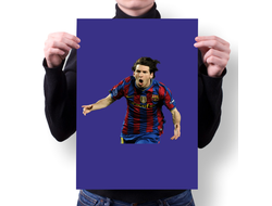 Плакат Лионель Месси, Lionel Messi №17