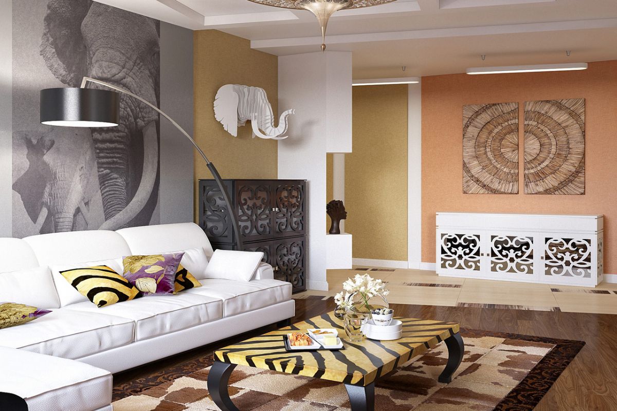 Колониальный Ethnic Style Interior
