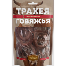 Деревенские лакомства, Трахея говяжья с мясом говядины для собак, 50 г