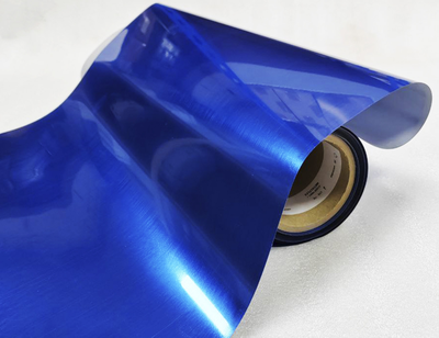 Термопленка "SEF" METALFLEX ЗЕРКАЛЬНЫЙ 04 BLUE, 50 мкм