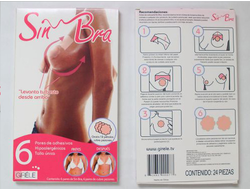 Невидимые наклейки на грудь син бра для её поднятия и увеличения решит проблемы обвисшей груди.