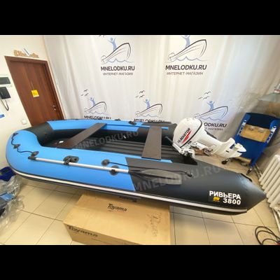 Ривьера Компакт 3800 НДНД синяя волна/черный комби