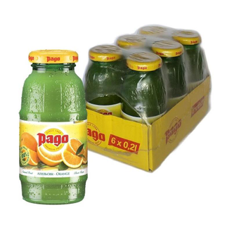 Сок Pago апельсиновый 0.2 л