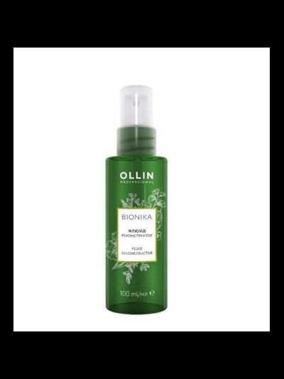 OLLIN BioNika Реконструктор Флюид для интенсивного восстановления сухих, поврежденных волос, 100 мл