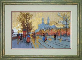 Поздняя осень 465  Чаривна Мить (набор для вышивания)