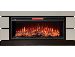 Линейный электрокамин Норман SL-B с очагом Joker 45
