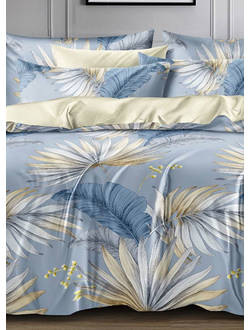 Постельное белье Cleo полутороспальное сатин 145х215х1 150х220х1 70х70х2 15/734-SL