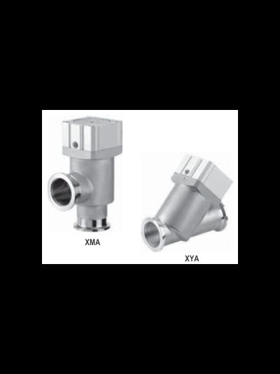 Угловые и прямые клапаны сильфонного типа XMA, XYA