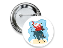 Значок с символикой "Быка" №8