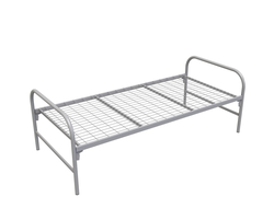 Кровать — КМ-1.32/200х90 (2064х907х620 мм) одноярусная шириной 900 мм,сетка 100х50мм