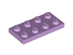 Plate 2 x 4, Lavender (3020 / 6015125 / 6099355)