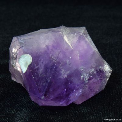 Аметист - кристалл с включениями Какоксенита(?)