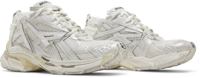 Balenciaga Runner White Silver